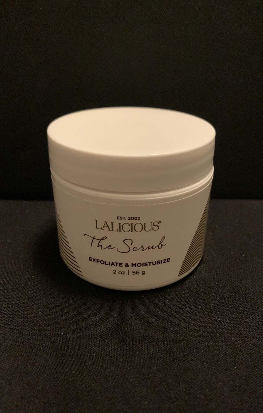 New Sealed Lalicious The Scrub Exfoliate & Moisturize 2oz 56g Made in the USA